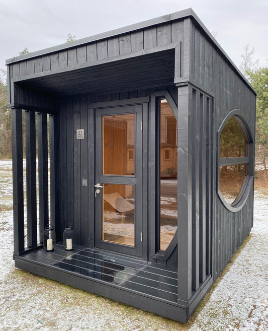 Halo Saunas Prestige Sauna | 4 Person - Nuovo Luxury - Outdoor Sauna