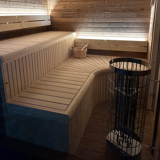 Halo Saunas Sanctuary V2 Thermo - wood Outdoor Sauna - Nuovo Luxury - Outdoor Sauna