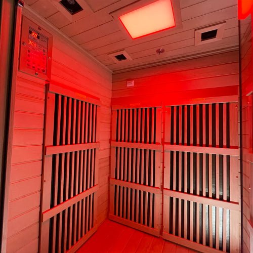 Home Infrared Sauna KY004 - 900mm x 900mm - Nuovo Luxury - Indoor Infrared Sauna