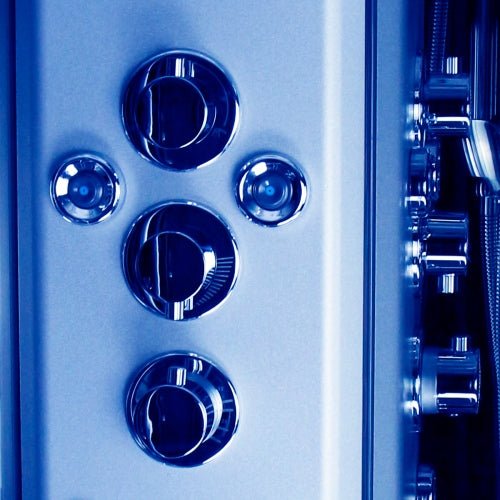 Insignia Premium Offset Quadrant Steam Shower Cabin 1100 x 700mm - Nuovo Luxury - Steam Shower