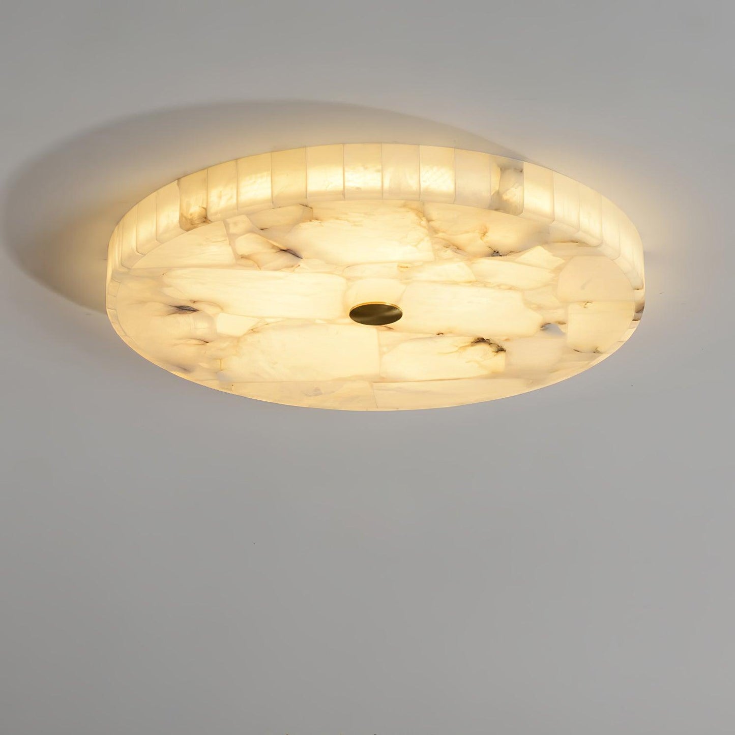 Cerchio Alabaster Ceiling Light