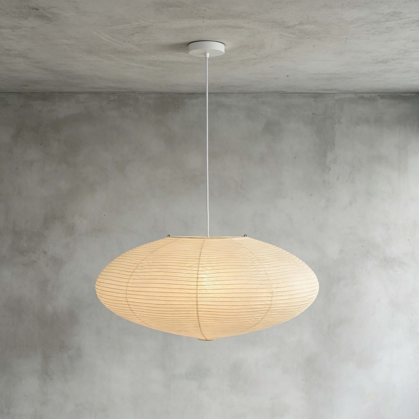 Washi Paper Saucer Pendant