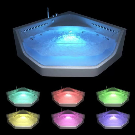 Tuscany 2 Person Whirlpool Bathtub - Nuovo Luxury - Whirlpool Bathtub