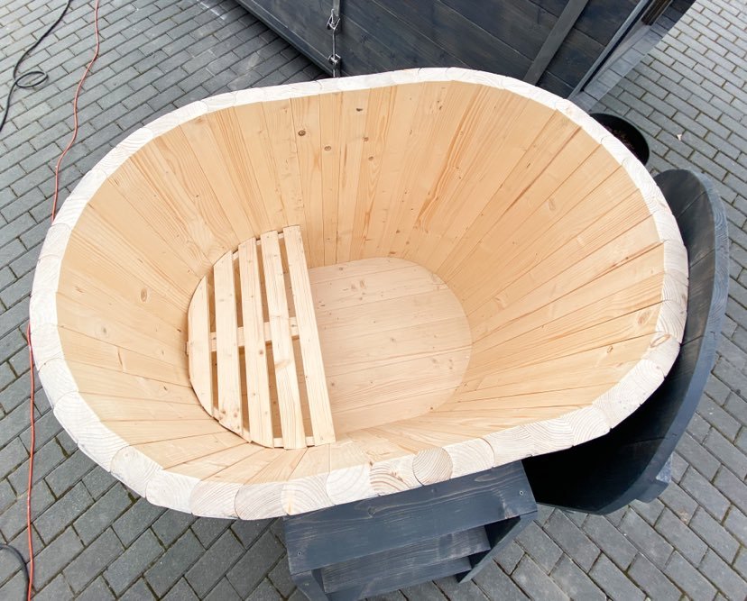 Wooden Barrel Ice Bath 100mm - Nuovo Luxury - Ice Bath