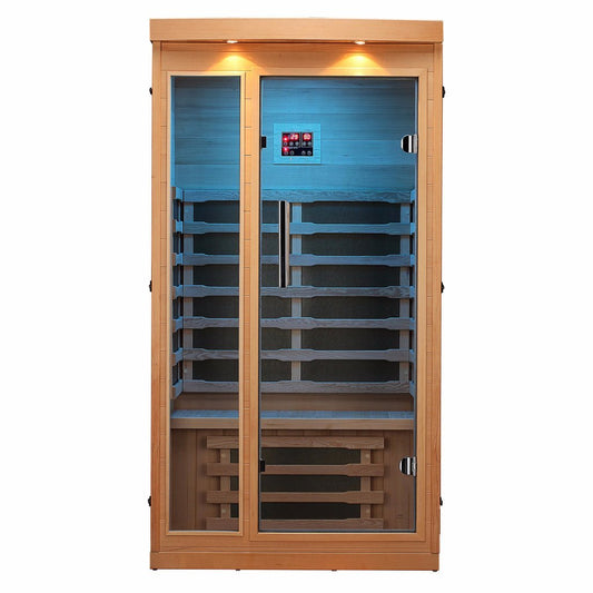 Canadian Spa Chilliwack 1 to 2 Person Far Infrared Sauna - Nuovo Luxury - Indoor Infrared Sauna