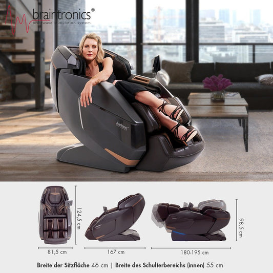 Casada Titan Massage Chair w/ A.I Body Scan & Braintonics - Nuovo Luxury - Massage Chair