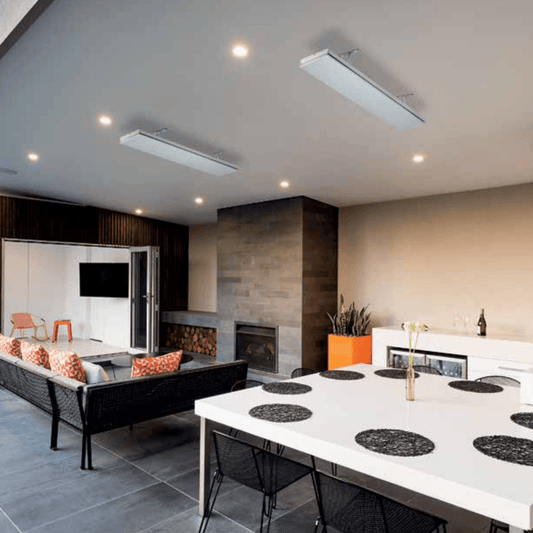 Heatstrip Elegance Energy Efficient Patio Heater 2400W w/ Remote - Nuovo Luxury - Patio Heater