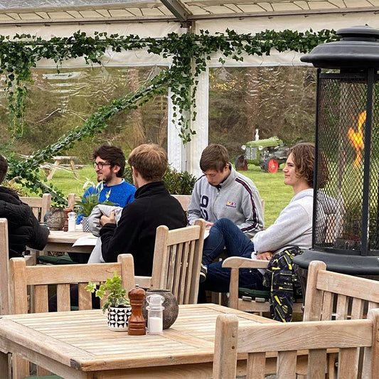 Lifestyle Santorini 11kW Retractable Patio Heater - Nuovo Luxury - Patio Heater