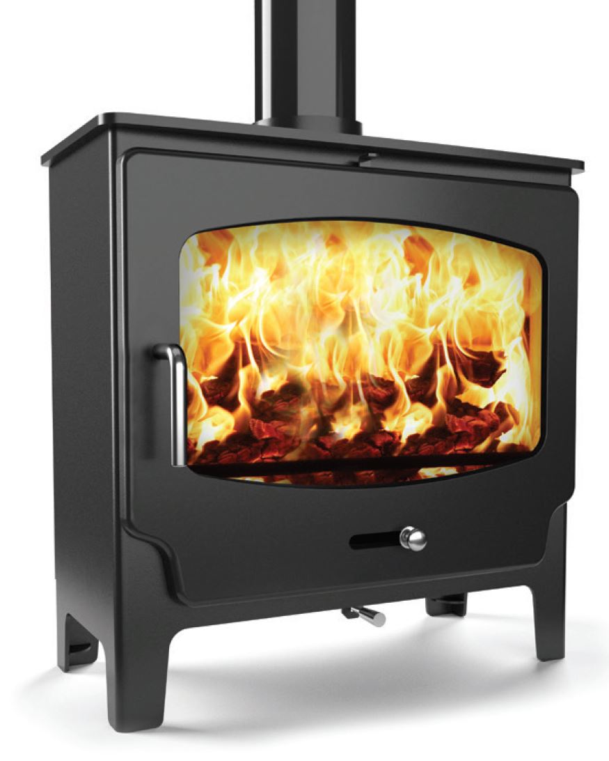 Saltfire ST - X Wide Wood Burning Stove - Nuovo Luxury - Wood Stoves