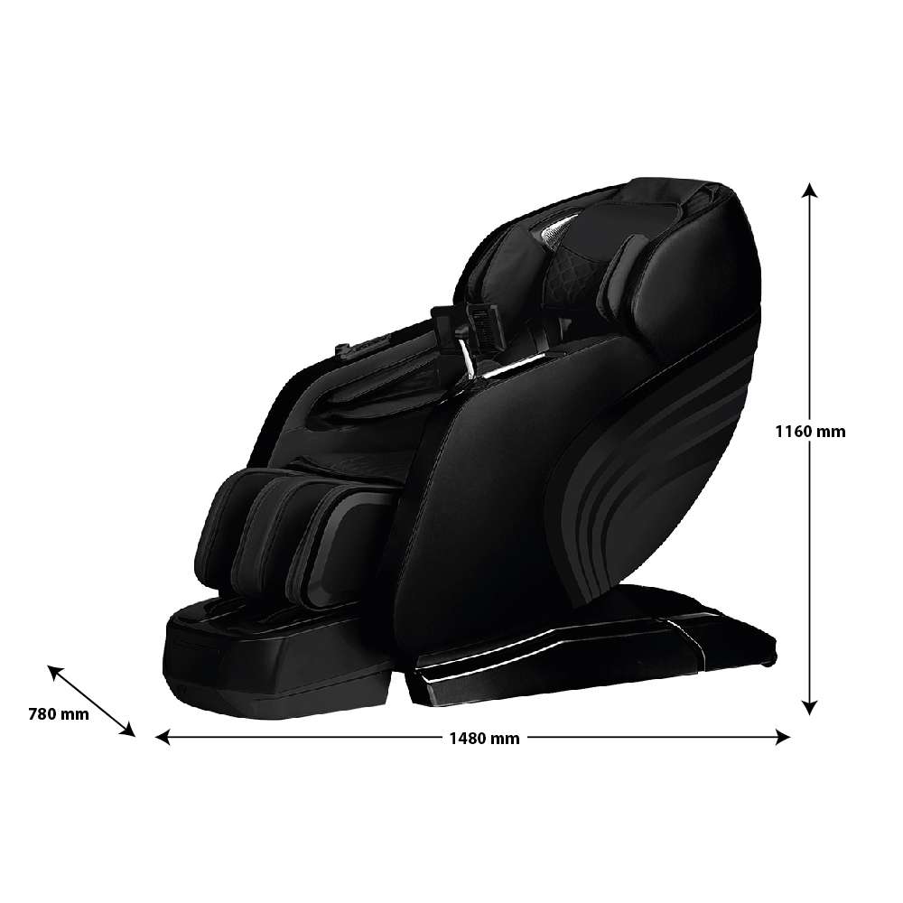 Sasaki 9 Series 6D AI Black Massage Chair - Nuovo Luxury - Massage Chair