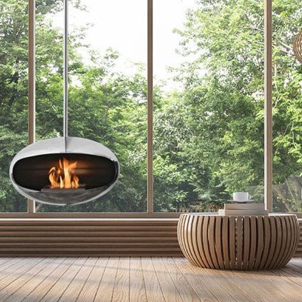 "Cocoon Fireplaces: Pioneering Sustainability with Eco-Friendly Ethanol-Based Heating" - Nuovo Luxury