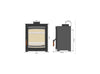 Parkray Aspect 5 Dimensions - Nuovo Luxury