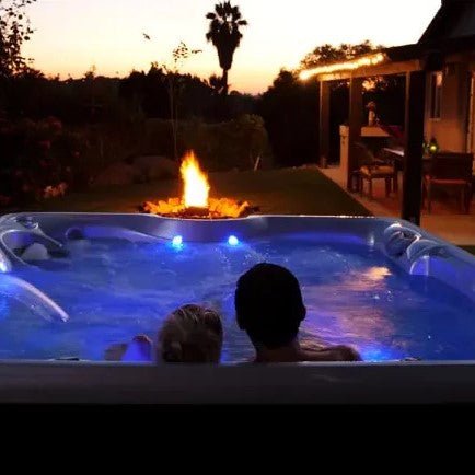 Setting the Mood: Rhodes Hot Tub's LED Lighting and Audio System - Nuovo Luxury