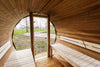 Halo Saunas Vox Barrel Sauna Thermo-wood