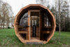Halo Saunas Vox Barrel Sauna Thermo-wood