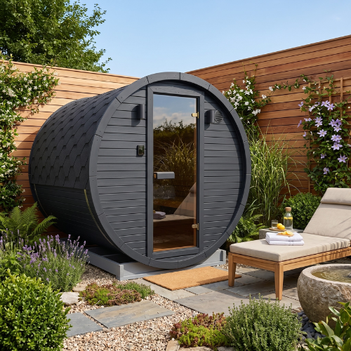 Atlas 2m Barrel Sauna