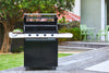 BeefEater 1200E Series - 5 Burner BBQ & Side Burner Trolley - Nuovo Luxury