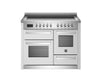 Bertazzoni Professional 110cm Range Cooker XG Oven Induction Gloss White - Nuovo Luxury