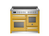 Bertazzoni Professional 110cm Range Cooker XG Oven Induction Gloss Yellow - Nuovo Luxury