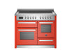 Bertazzoni Professional 110cm Range Cooker XG Oven Induction Gloss Orange - Nuovo Luxury