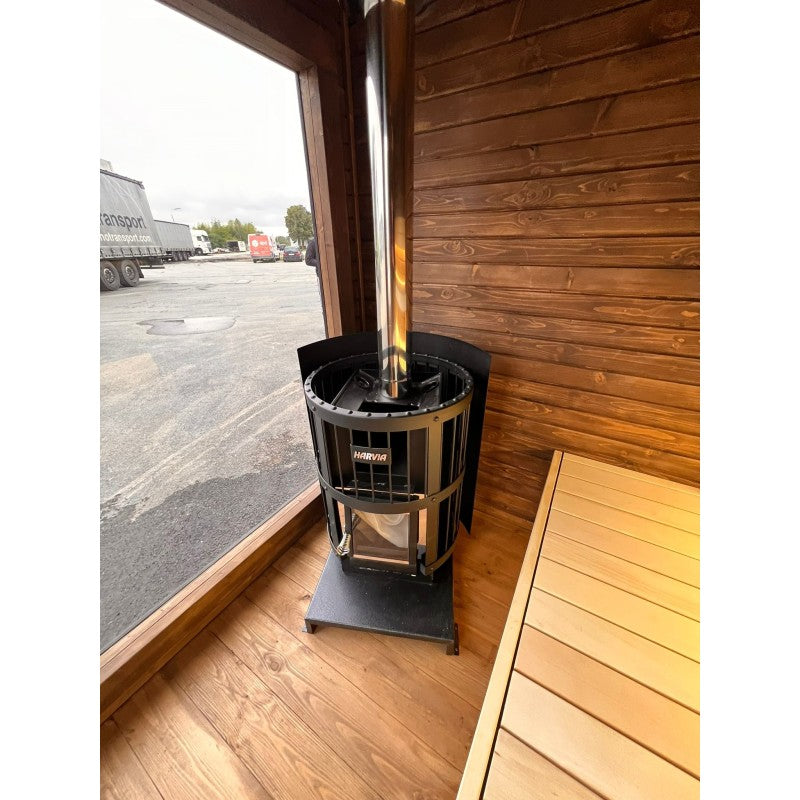 Nuovo Luxury 2m Box Sauna - interior detail