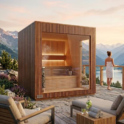 The Outpost 4 Person Outdoor Garden Sauna