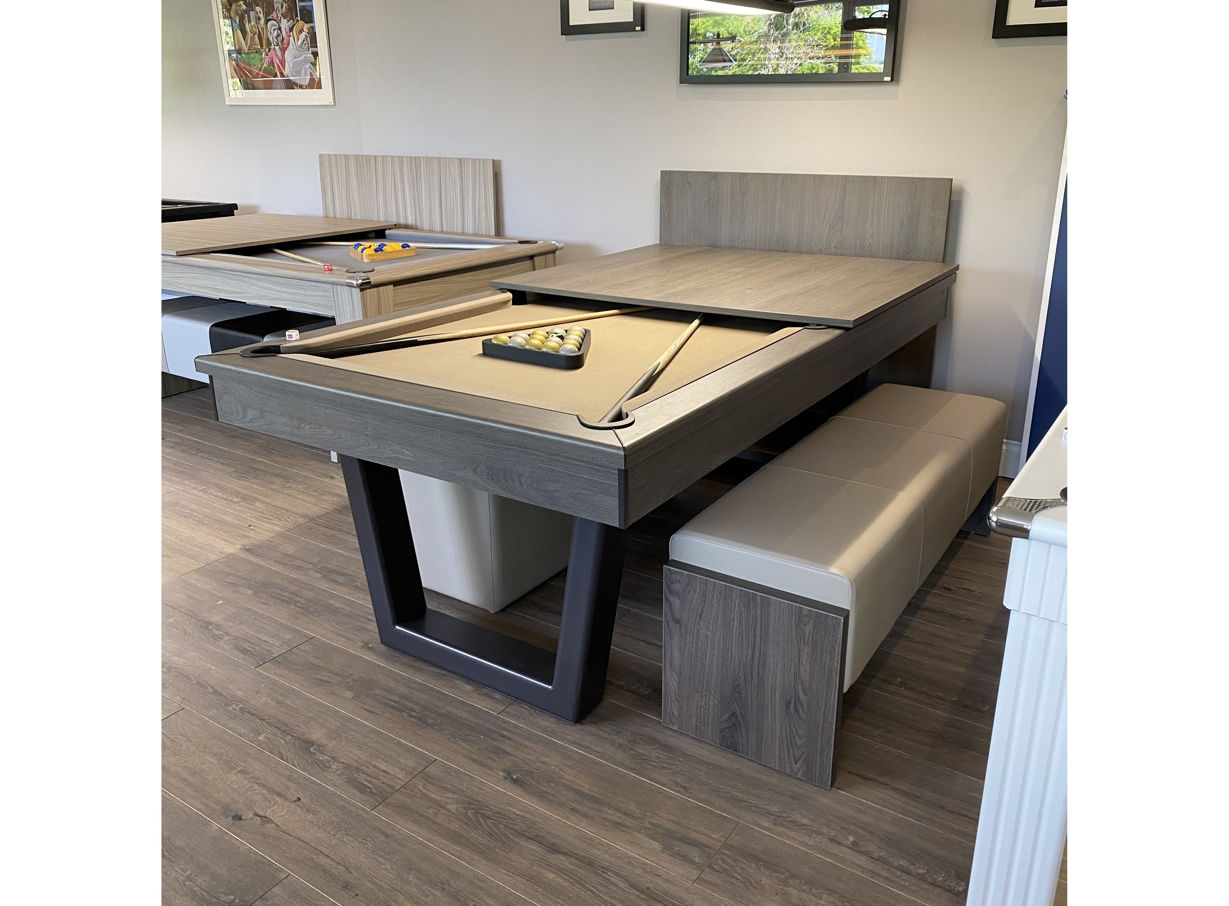 FMF Xclaibur and Ultimate Slate Bed Pool Dining Table | 7ft Size - Nuovo Luxury