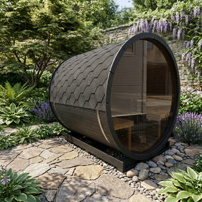 Atlas 2m Barrel Sauna