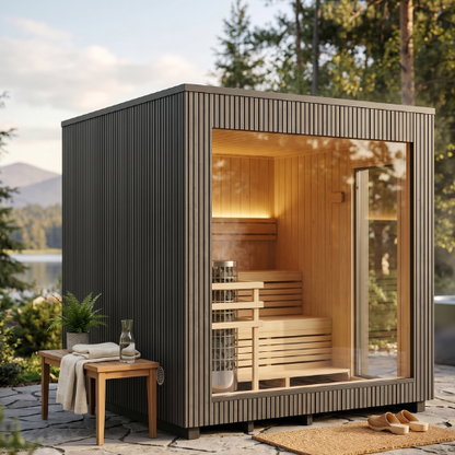 The Outpost 4 Person Outdoor Garden Sauna