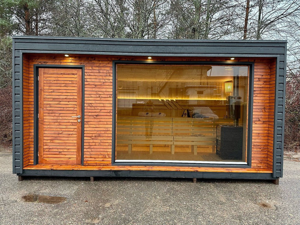 The Hideout 6 Person Traditional Sauna 5m