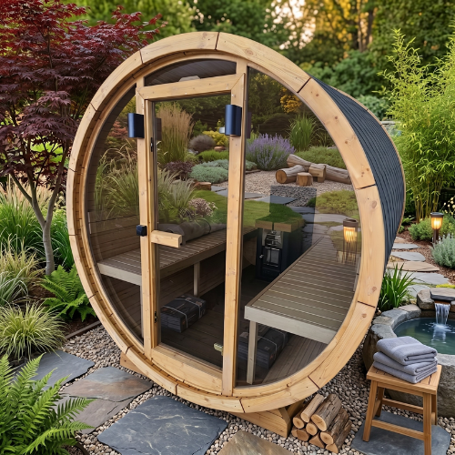 Atlas 2m Barrel Sauna