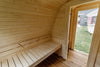 Halo Saunas The Wellness Hut 4 to 6 Person Outdoor Sauna - Nuovo Luxury