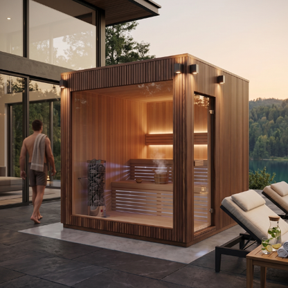 The Outpost 4 Person Outdoor Garden Sauna