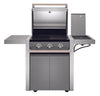 BeefEater 1500 Series - 5 Burner BBQ & Side Burner Trolley - Nuovo Luxury