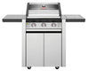 BeefEater 1600S Series - 3 Burner BBQ & Side Burner Trolley - Nuovo Luxury