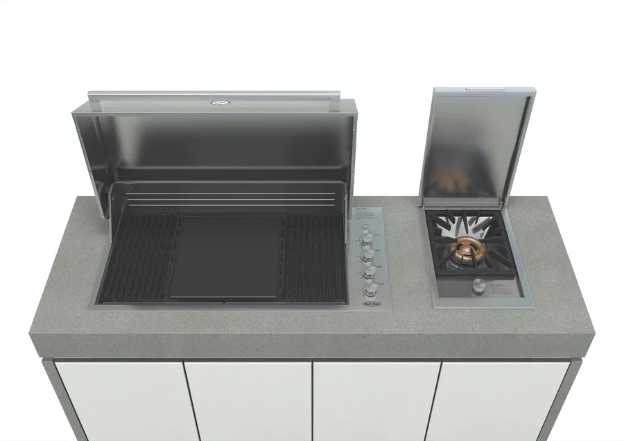 BeefEater Harmony Proline Series - 6 Burner Roaster BBQ And Quad Burner - Nuovo Luxury