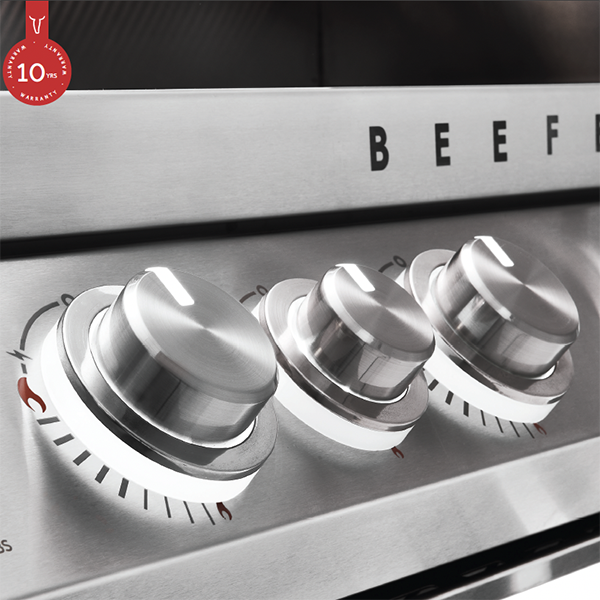 BeefEater 7000 Series Premium 5 Burner BBQ & Side Burner & Trolley - Nuovo Luxury