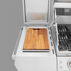 BeefEater 7000 Series Premium 5 Burner BBQ & Side Burner & Trolley - Nuovo Luxury