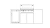 FrescoPro Canberra Outdoor Kitchen with S3000S 5 Burner Barbeque - Granite/ ACP Doors - Nuovo Luxury
