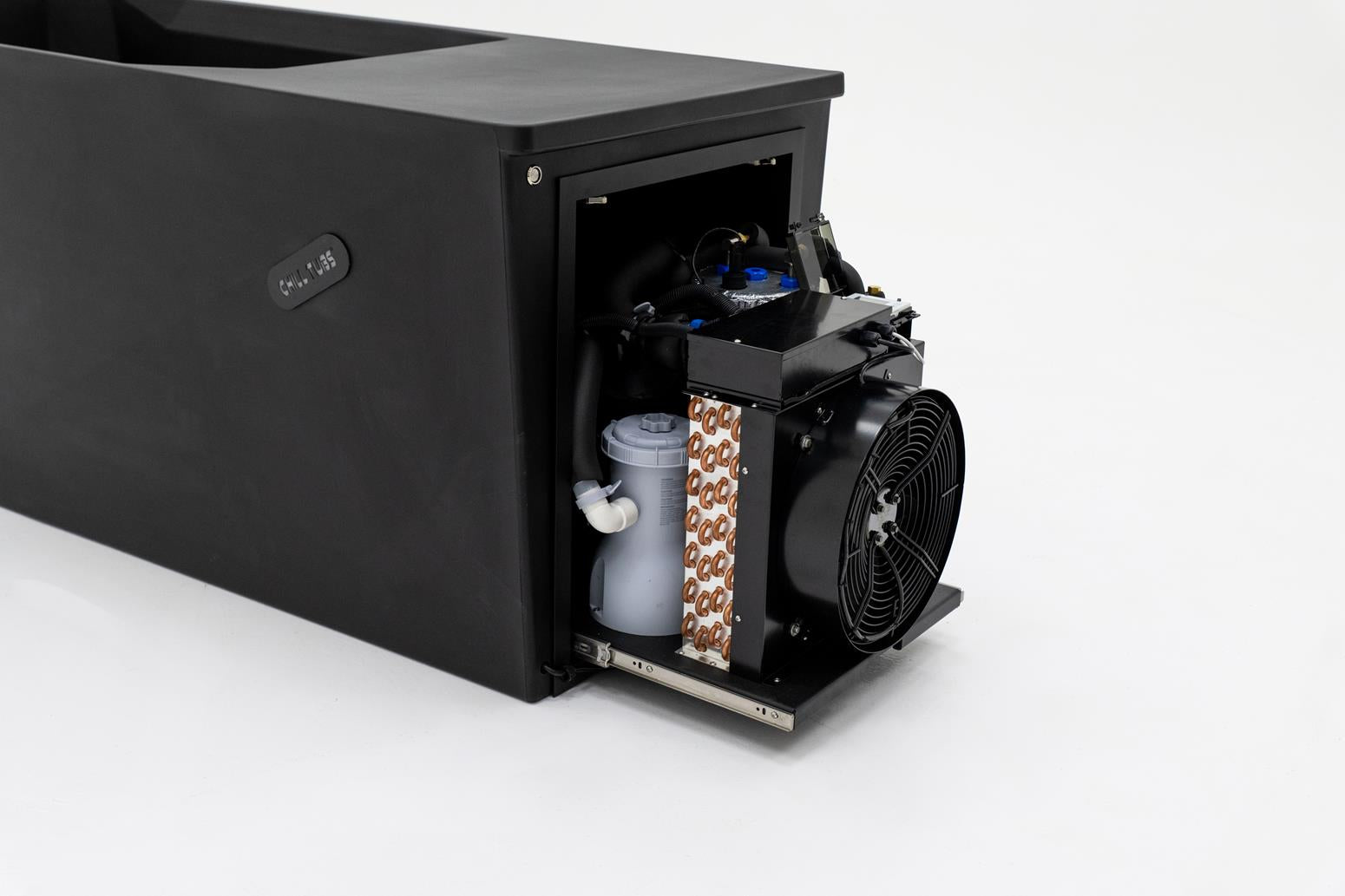 Chill Tubs Lite easy-access chiller on sliding rails