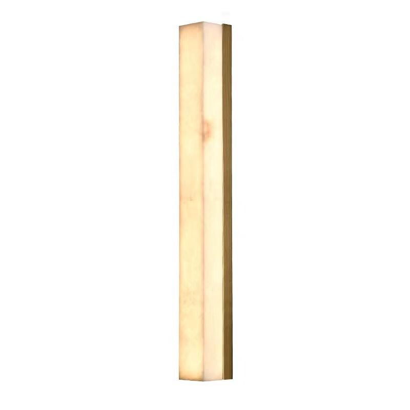 Horizontal alabaster strip wall lamp product view