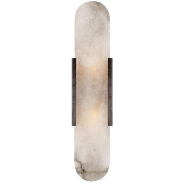Natural alabaster wall lamp ambient glow