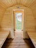 Halo Saunas The Wellness Hut 4 to 6 Person Outdoor Sauna - Nuovo Luxury