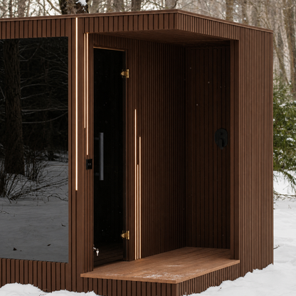 ODIN Outdoor Sauna With Shower
