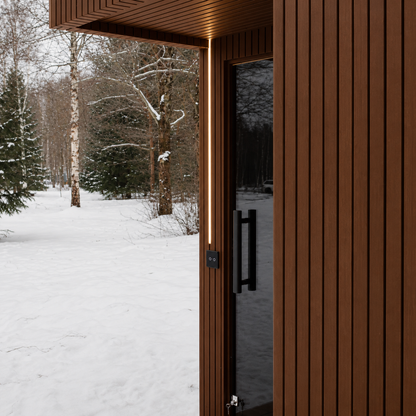 ODIN Outdoor Sauna With Shower