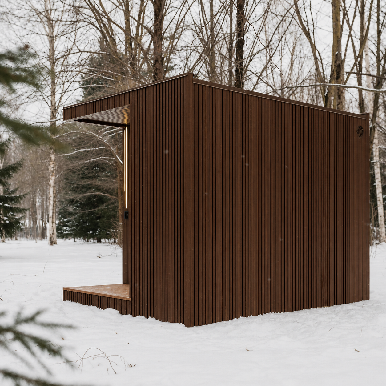 ODIN Outdoor Sauna With Shower