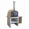 XclusiveDecor Premier Wood Fired Pizza Oven with Stand and Side Table - Nuovo Luxury