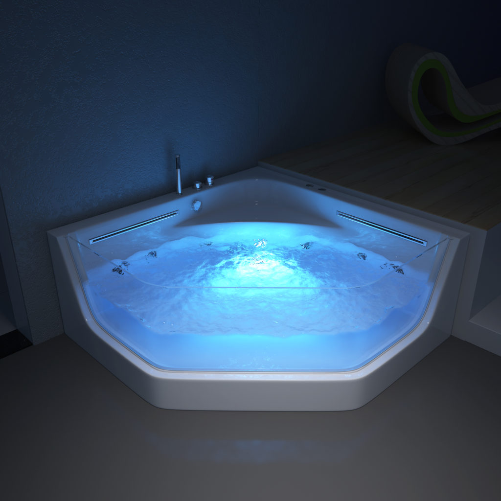 Tuscany 2 Person Whirlpool Bathtub - Nuovo Luxury