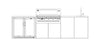 FrescoPro Augusta Outdoor Kitchen With 7000P 5 Burner BBQ - Granite Top / ACP Doors - Nuovo Luxury