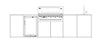 FrescoPro Boronia Outdoor Kitchen With 7000P 5 Burner BBQ - Granite Top / ACP Doors - Nuovo Luxury